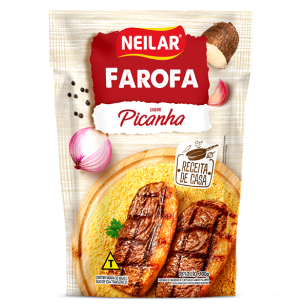 Farofa sabor Picanha